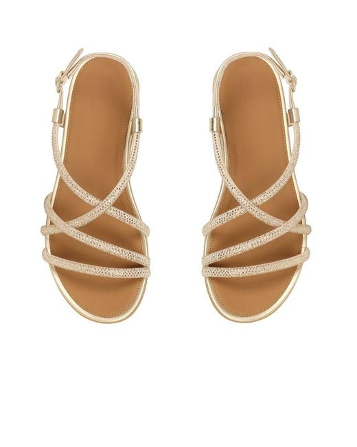 Fitflop Metallic Gracie Crystal Strappy Sandals