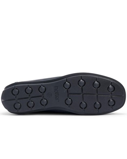 Hotter Blue Ewan Loafers for men
