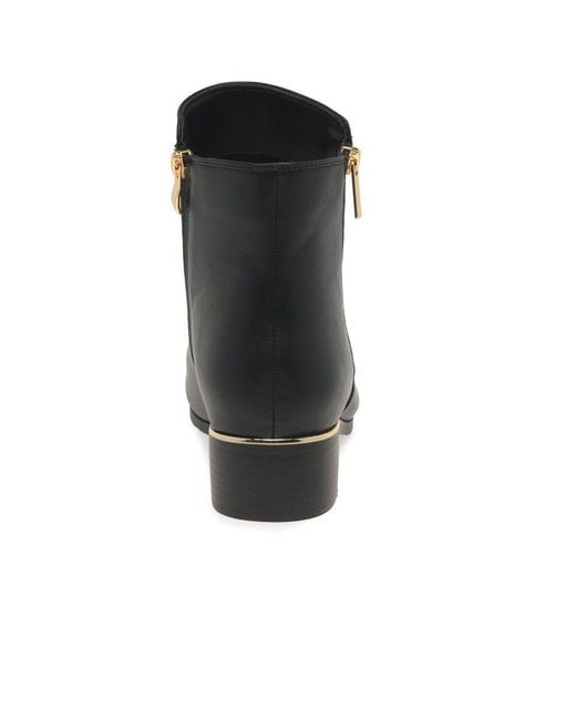 Lunar (GRS) Black Brise Ankle Boots