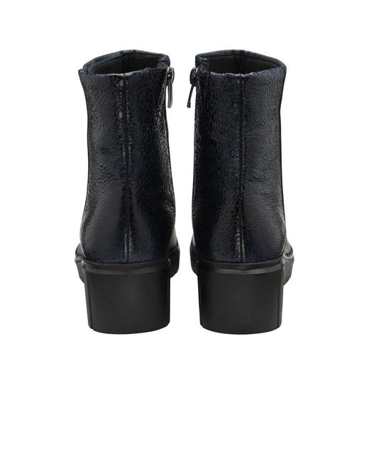 Lotus Blue Adlee Ankle Boots
