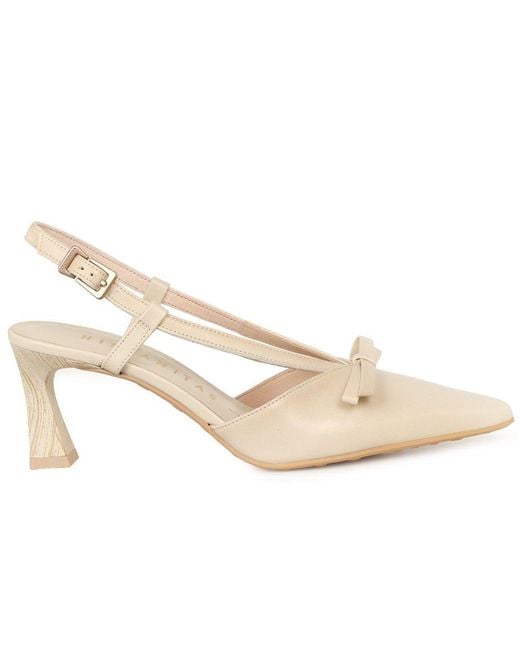 Hispanitas White Giorgia Open Court Shoes
