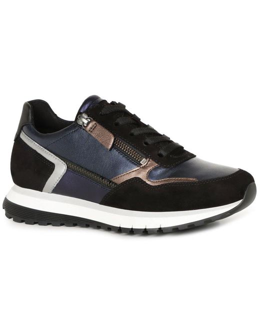 Gabor Black Hollywell Trainers