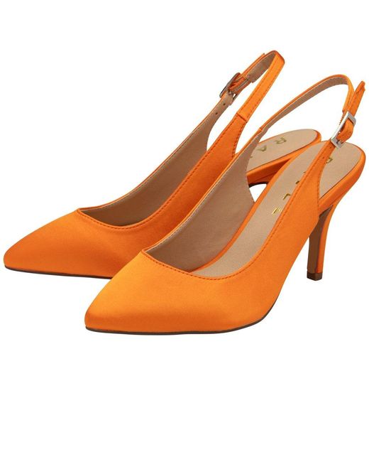 Ravel Orange Kavan Court Shoes