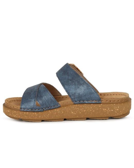 Lotus Brown Comino Sandals