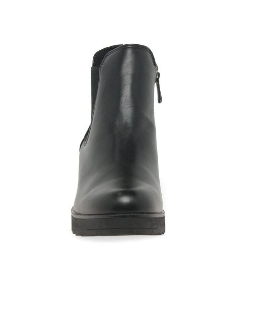 Marco Tozzi Black Nora Chelsea Boots
