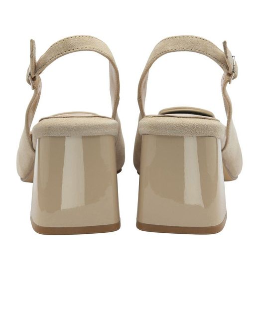 Lotus Metallic Josefa Heeled Sandals