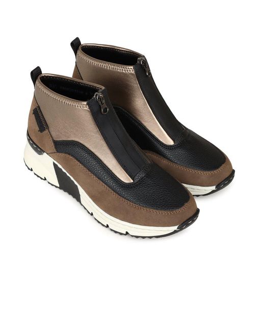 Rieker Brown Greece Ankle Boots