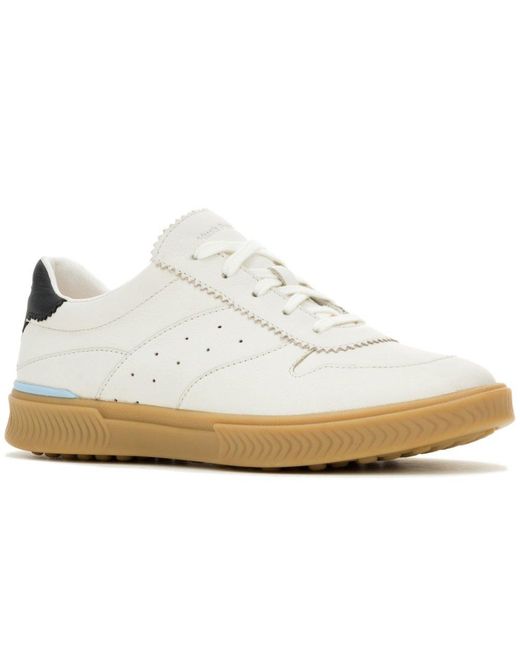 Hush Puppies White Mae Trainers