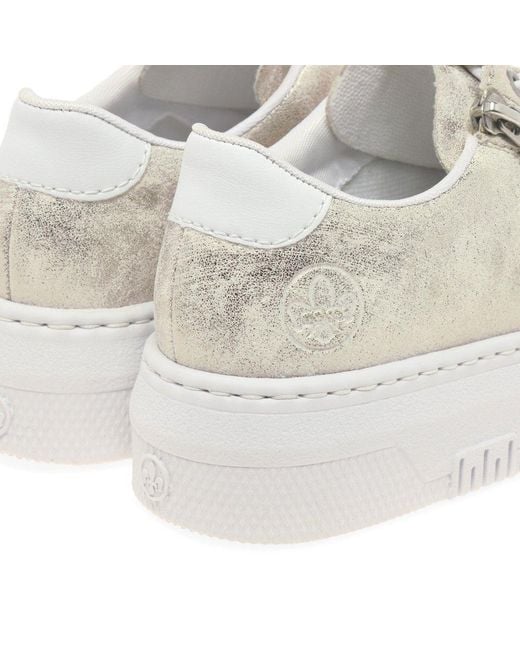Rieker White Fascinate Trainers