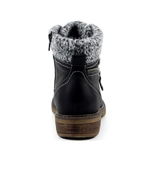 Lunar (GRS) Black Benson Iii Boots