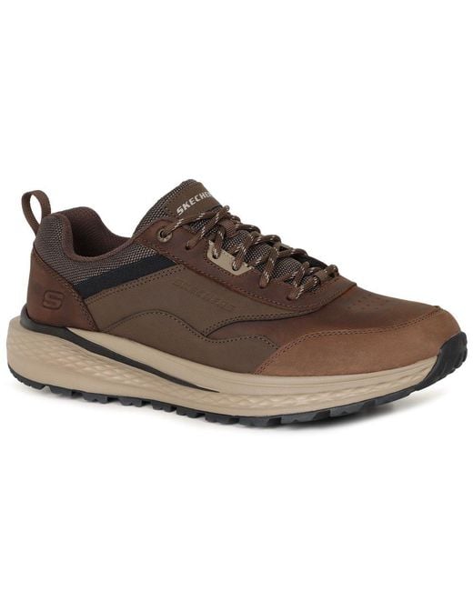 Skechers Brown Slade Ultra Peralto Trainers for men