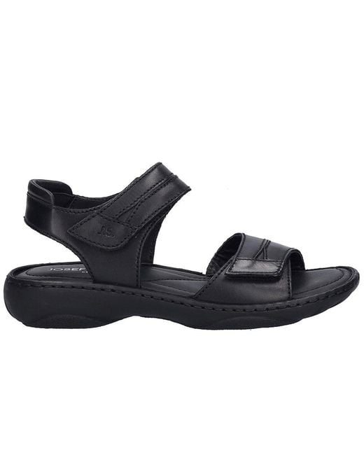 Josef Seibel Black Debra 19 Sandals