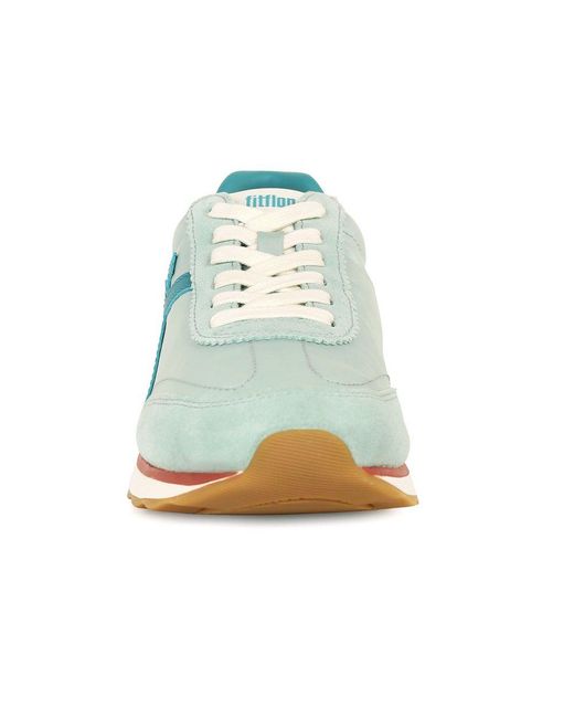 Fitflop Blue Retro-Q Trainers