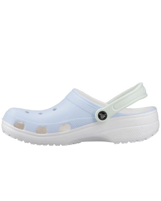 CROCSTM Blue Classic Retro Sport Clogs