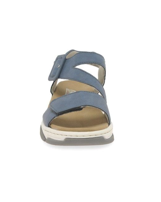 Rieker Blue Lyra Sandals