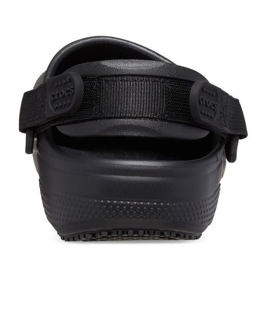 CROCSTM Black Classic Work Clogs for men