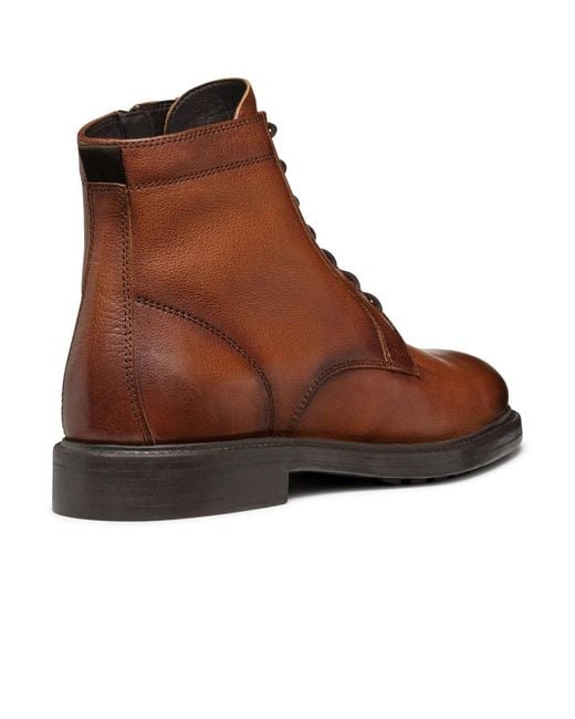 Geox Brown U Tiberio D Boots for men
