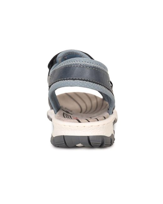 Rieker Blue Lyric Sandals