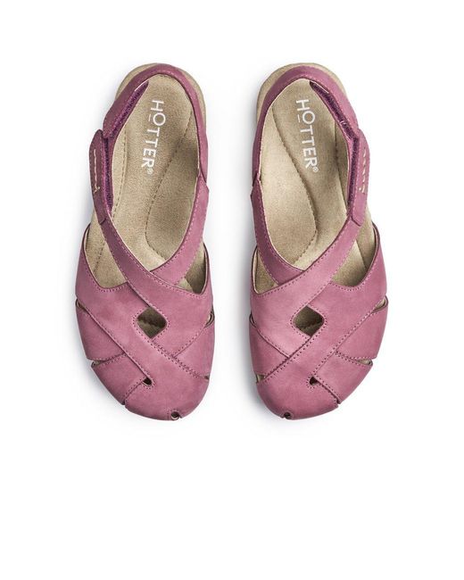 Hotter Pink Catskill Ii Extra Wide Sandals