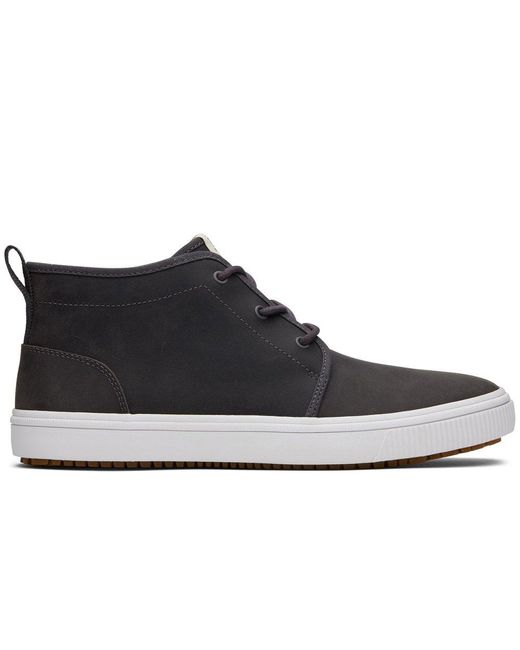 TOMS Carlo Mid Terrain Trainers Size 7 in Black for Men Lyst UK