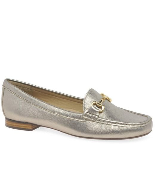 Charles Clinkard Gray Sunny Moccasins