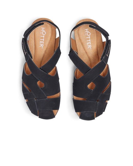 Hotter Blue Carpa Sandals
