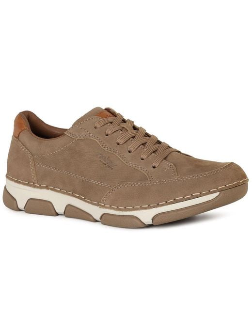 Rieker Brown Loredo Shoes for men