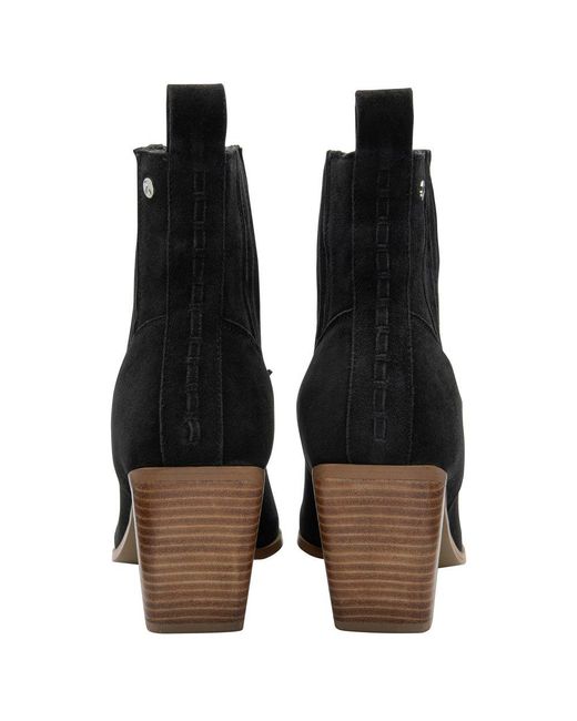 Ravel Black Ebert Ankle Boots