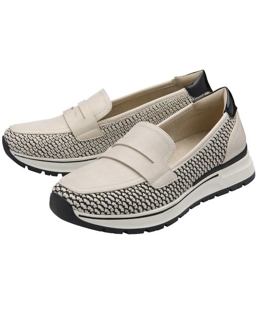 Lotus White Florida Loafers