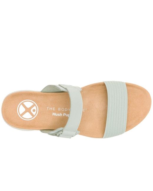 Hush Puppies Metallic Breathe Slide Sandals