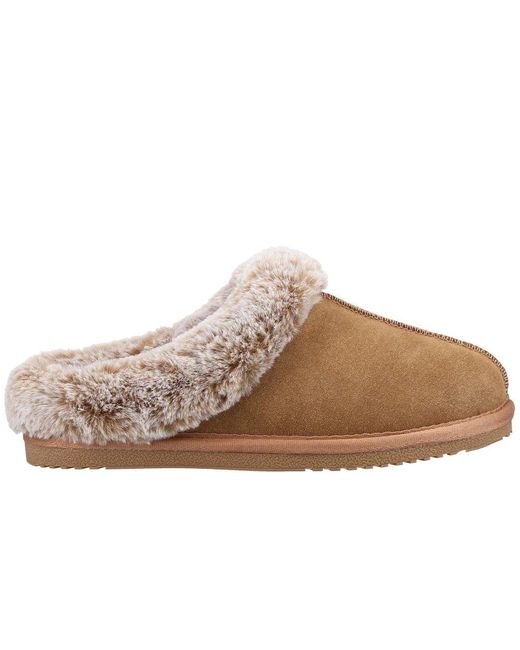 Hush Puppies Brown Amara Slippers