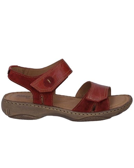 Josef Seibel Brown Debra 58 Sandals Size: 4 / 37