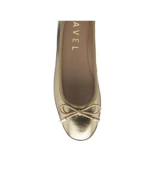 Ravel Metallic Ellon Ballerina Pumps