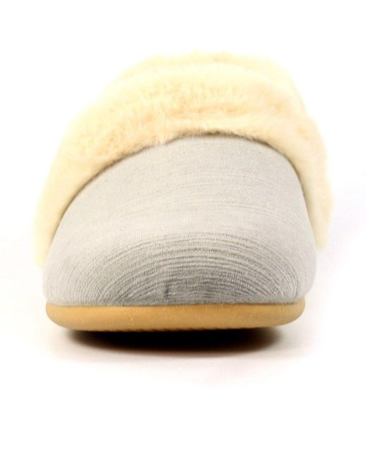 Lunar White Elm Slippers