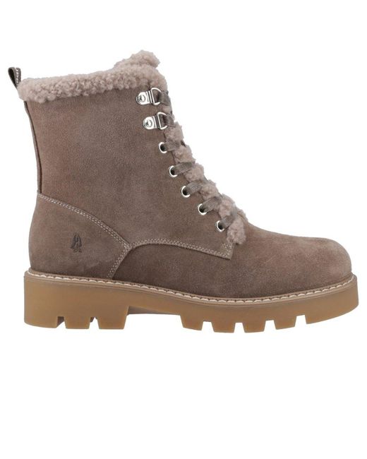 Hush Puppies Brown Aurelia Ankle Boots