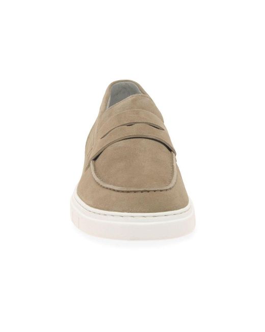 Gabor Gray Moritz Penny Style Loafers for men