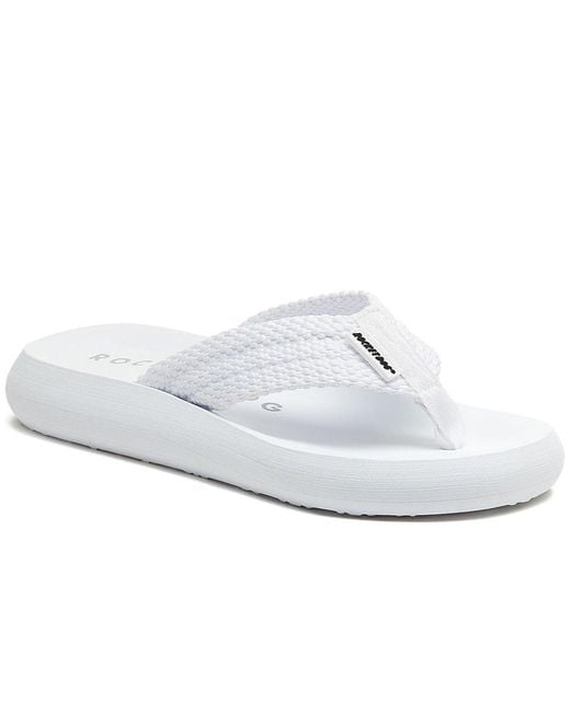 Rocket Dog White Sunset Webbing Sandals