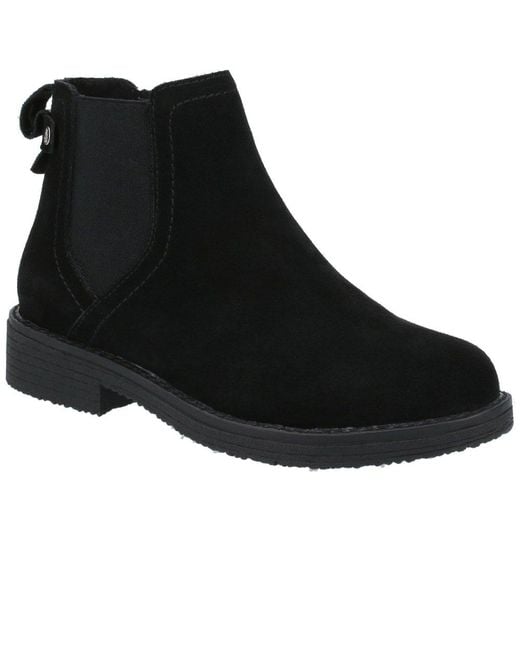 Hush Puppies Maddy Wide Fit Chelsea Boots in Black Lyst Canada