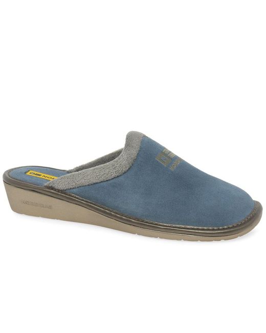 Nordika's Blue Natala Iii Mule Slippers
