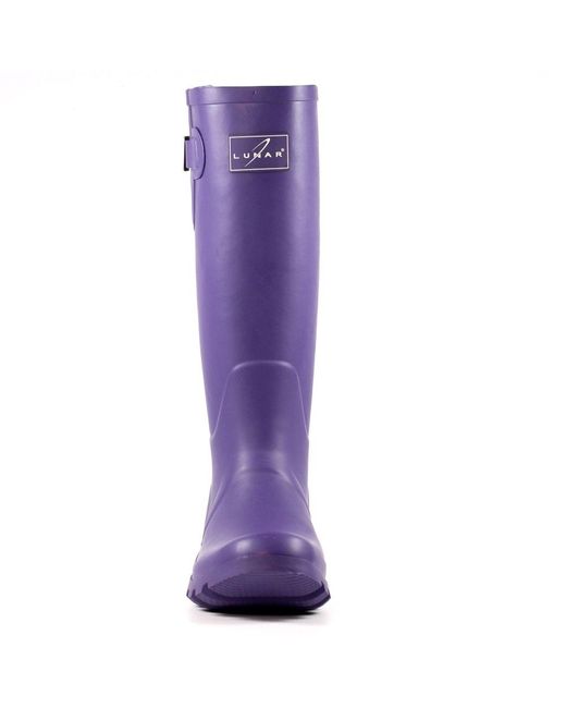 Lunar (GRS) Purple Largo Wellingtons