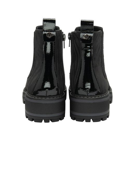 Lotus Black Prescott Ankle Boots