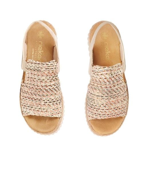 Rieker Natural Cuba Sandals