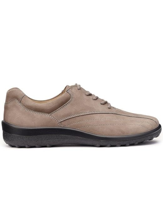 Hotter Brown Tone Ii Wide Fit Shoes