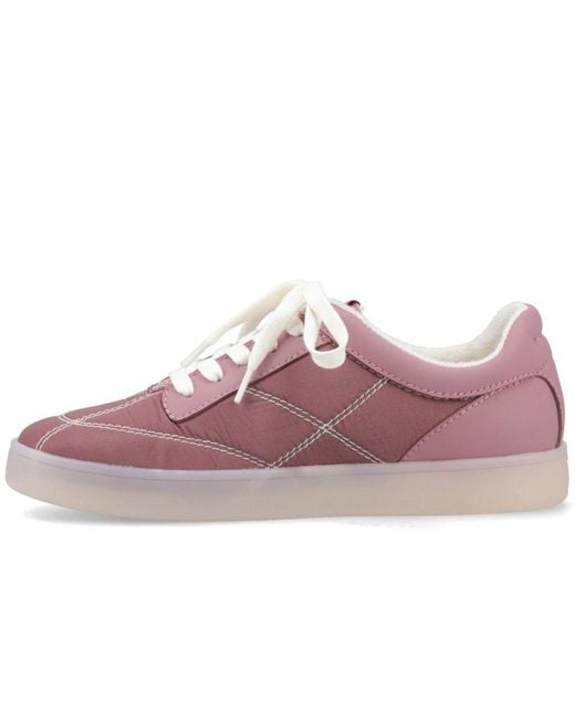 Rocket Dog Pink Kitty Nylon Pu Trainers