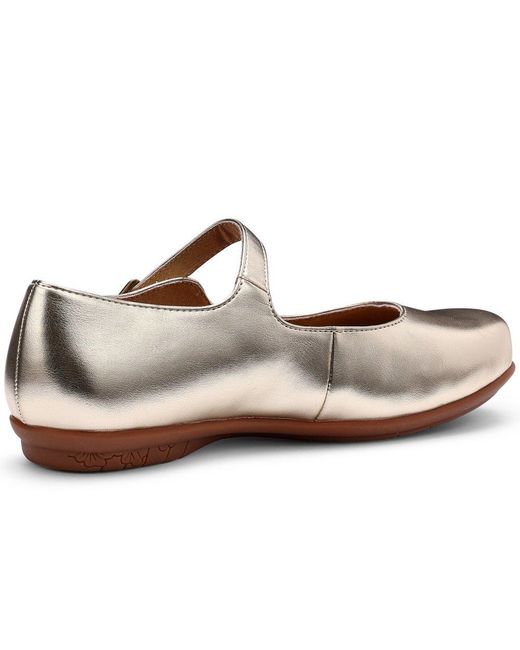 Hotter Brown Mary Jane Shoes