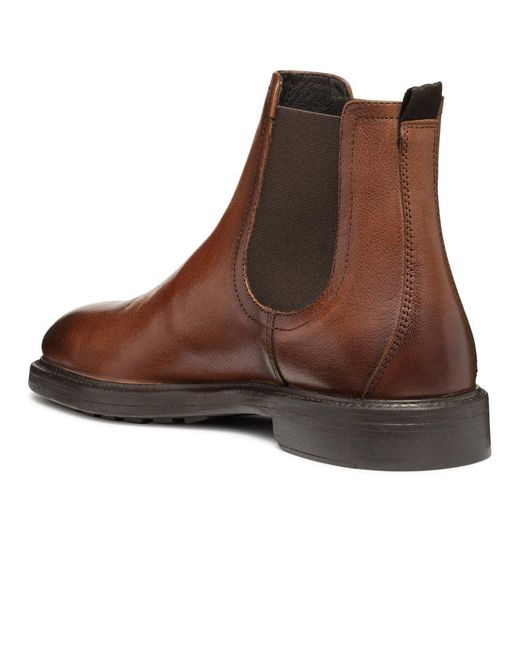 Geox Brown U Tiberio A Boots for men