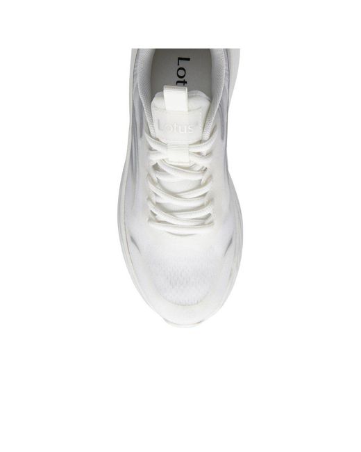 Lotus White Bellona Trainers