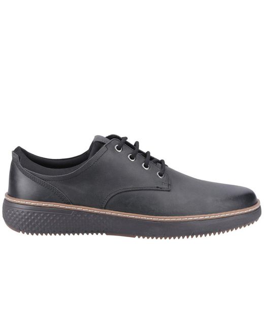 Hush Puppies Gray Kash Lace Up Shoes for men