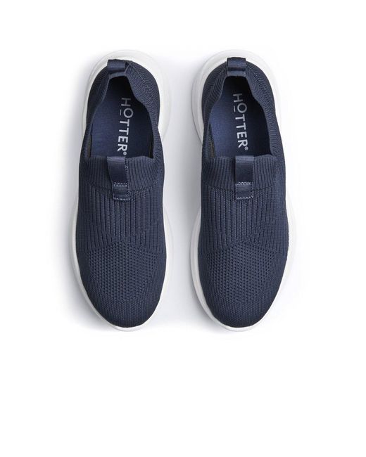 Hotter Blue Motive Trainers