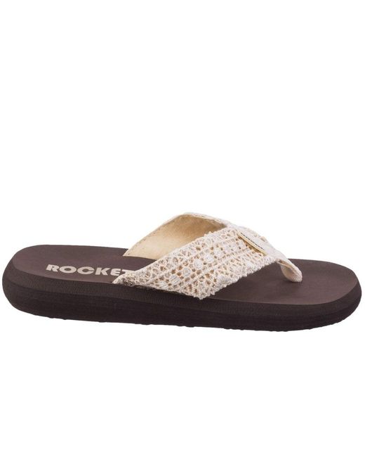 Rocket Dog Natural Spotlight Casual Toe Post Sandals